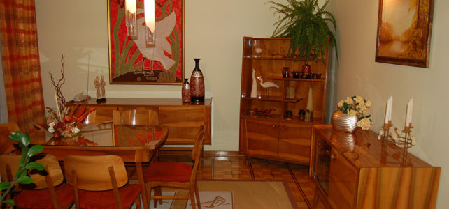 Mid-century modern dining set